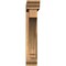 Ekena Millwork Imperial Traditional Smooth Bracket w/ Offset Brace, Western Red Cedar, 5 1/2"W x 30"D x 30"H BKT0604X30X30IMP01SWR - alternate 3